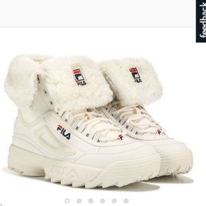Fila shearling boot sneakers. 7
